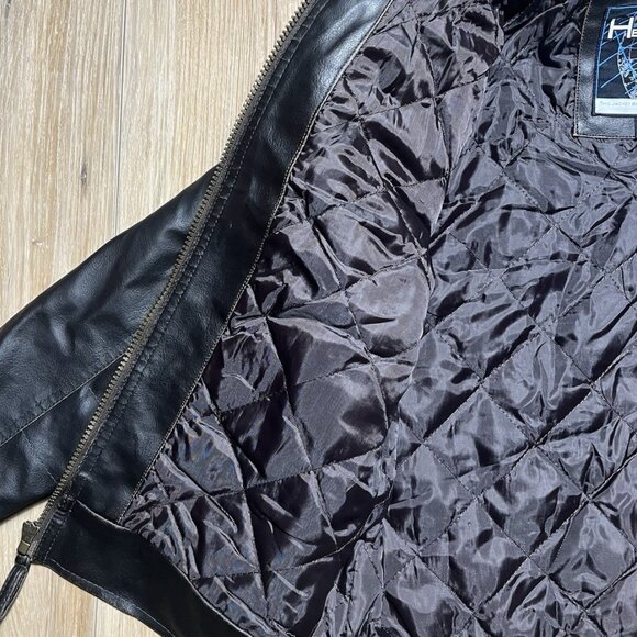 Hemisphere Brown Faux Leather Boys Jacket - Size 7 - Picture 13 of 16